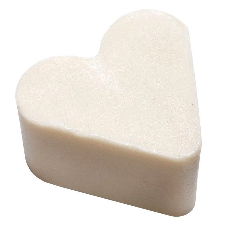 Badly heart shaped soap